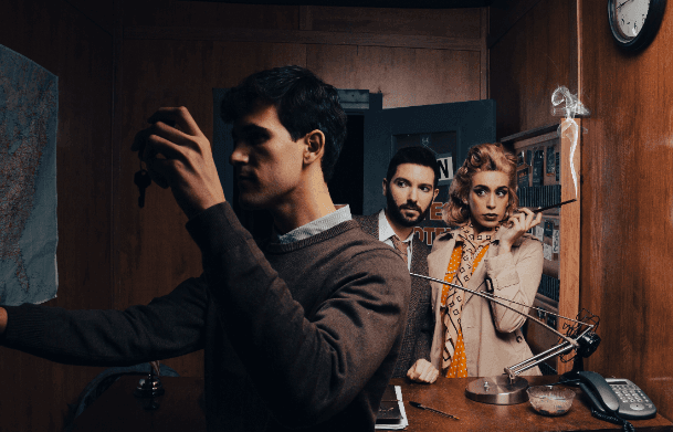 Interior de Bites Motel escape room Madrid