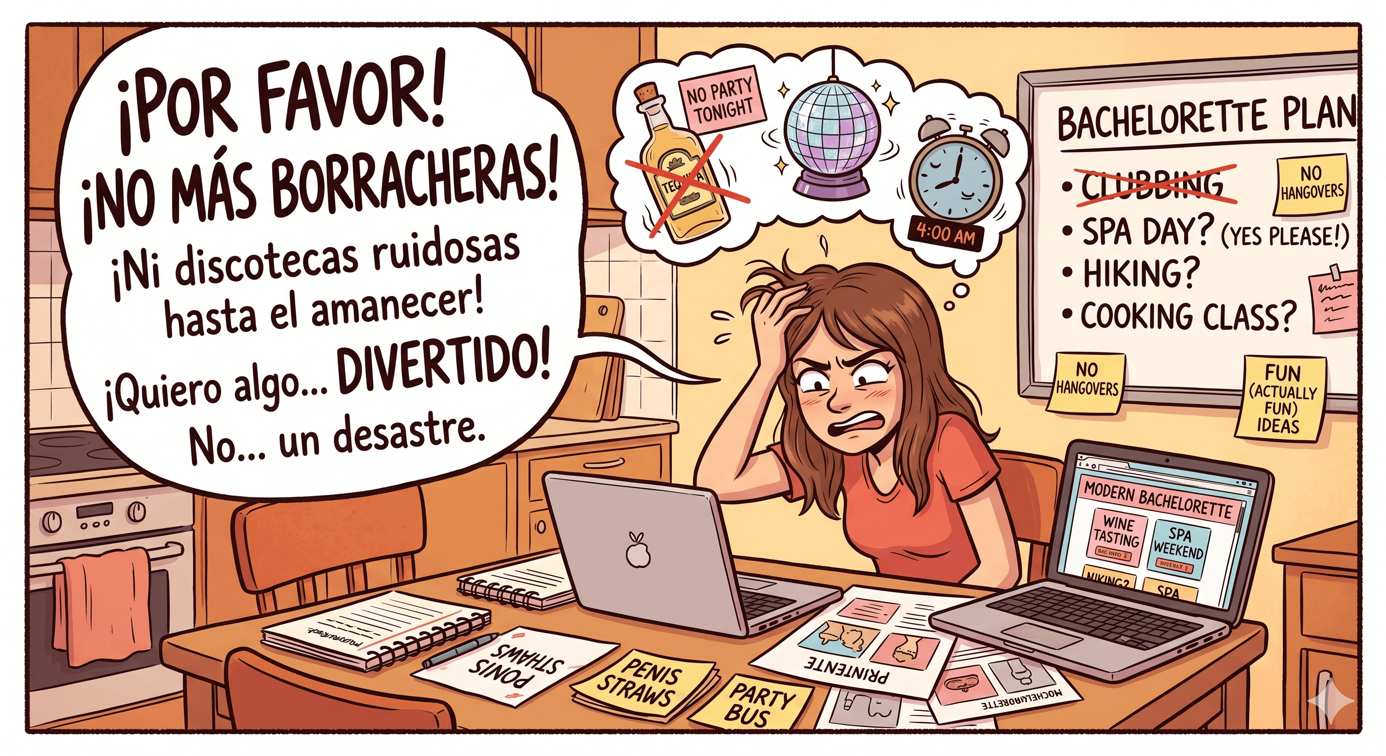 Grupo de amigas disfrutando de una despedida de soltera original en Madrid: planes divertidos más allá de la discoteca