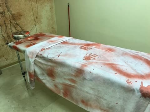 Detalle de prop vitruvio escape room