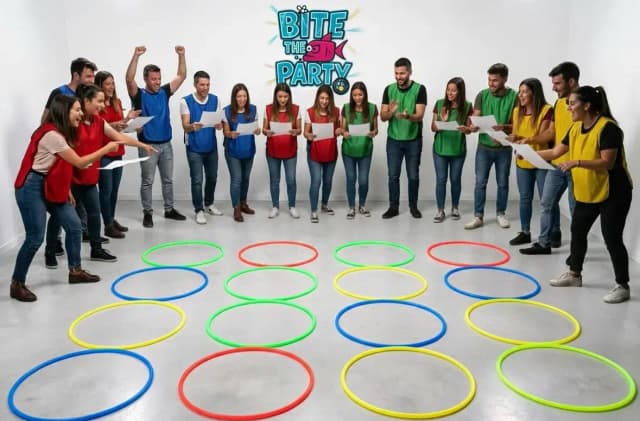 Minijuego de aros en Bite The Party